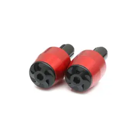 Topzbegxxxm8pn019 Toprider360 For Kawasaki Ninja 300 R 13-18 17 16 15 14 Beyblade Bar Ends Replacement Red