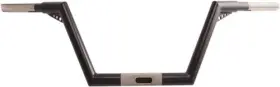 0601-2790 Trask Performance Tm-2020bk 1 1/4 Inch V-line 2 Handlebar Black 0601-2790 Trask Performance Tm-2020bk 1 1/4 Inch V-line 2 Handlebar Black