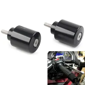 Tsclub Uk 330000298092 Bar Ends Handlebar Grips Cap Fit Honda Goldwing Gl1800 2000-23 Motorcycle Black