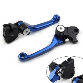 426f Tsclub Uk 698632185938 Pivot Brake Clutch Levers Fit Yamaha Yz 250f 450f 2009-2020 Blue