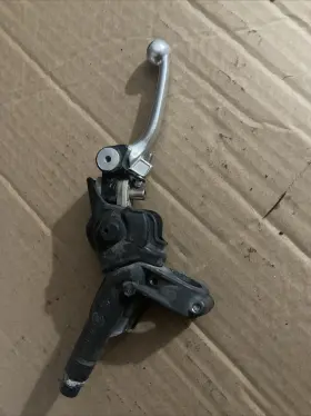 1166230023 Tusk Clutch Lever With Hydronic Resivuor And Bar Bracket Silver Ktm 350 Sxf