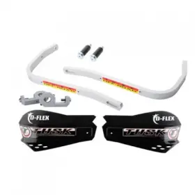 1601730007 Tusk D-flex Handguards With Mx Shields Black 7/8 Inch Bar Mounts 1601730007 Tusk D-flex Handguards With Mx Shields Black 7/8 Inch Bar Mounts