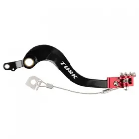 L33-1007 Tusk Aluminum Brake Pedal Red Tip L33-1007 Tusk Aluminum Brake Pedal Red Tip