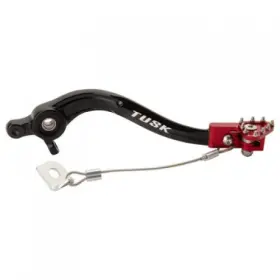 L33-5008-red Tusk Aluminum Brake Pedal Red Tip