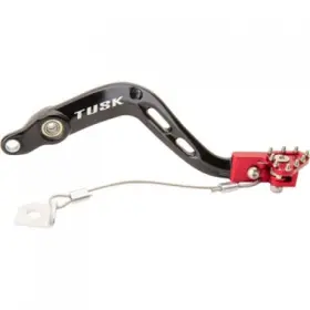 L33-6007 Tusk Aluminum Brake Pedal Red Tip L33-6007 Tusk Aluminum Brake Pedal Red Tip