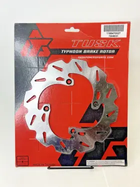 Tsw6031 Tusk Stainless Steel Typhoon Brake Rotor Rear Tsw6031 Tusk Stainless Steel Typhoon Brake Rotor Rear