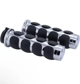 B016hlooo716zb Twom Motorcycle 1 Inch Handlebar Hand Grips For Harley Honda Suzuki Kawasaki Universal