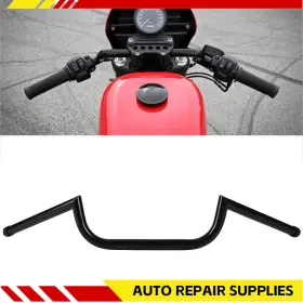 Hl008106-bk Twom 7/8 Inch Motorcycle Handlebar Rising Drag Handle Bar For Cruiser Cafe Racer Bobber