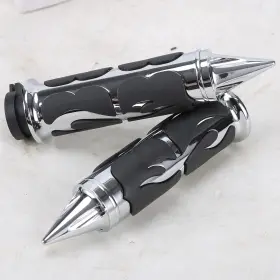Mallboo16hloo716zb Twom 1 Inch Hand Grips For Harley Touring Road King Street Glide Softail Dyna Super