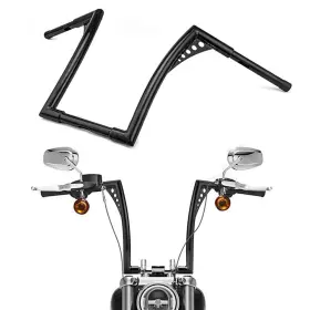 Mallbooo1ooooo49p Twom Black 16 Inch Ape Hangers Handlebar 1 1/4ftft Fits For Harley Softail Low Rider Fxdl