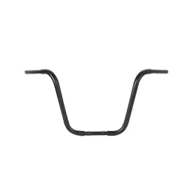 Unbranded 608631829177 For Black 14 Inch Motorcycle Handlebar 1 1/4 Iron Hangers Custom Bike Style