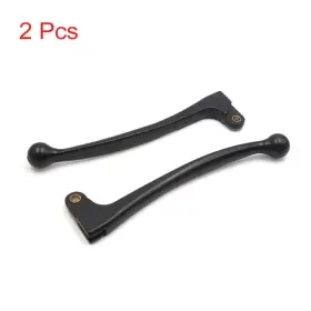 Uxcell 609876600767 2pcs Black Aluminum Alloy Motorcycle Left Brake Clutch Handle Lever For Cg125 Uxcell 609876600767 2pcs Black Aluminum Alloy Motorcycle Left Brake Clutch Handle Lever For Cg125
