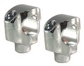 41002 V-factor Chrome 1-1/2 Inch Tall Risers For 1-1/4 Handlebars Fxstc 41002 V-factor Chrome 1-1/2 Inch Tall Risers For 1-1/4 Handlebars Fxstc