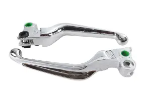 26-2171 V-twin Manufacturing Chrome Wide Lever Set For Big And Sportster 82-95 26-2171 V-twin Manufacturing Chrome Wide Lever Set For Big And Sportster 82-95