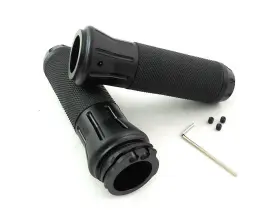 28-0248 V-twin Manufacturing Black Grip Set With End Caps For Fxr Fxd Fxst Fx Fl Flt Flst Xl 1982-2017 28-0248 V-twin Manufacturing Black Grip Set With End Caps For Fxr Fxd Fxst Fx Fl Flt Flst Xl 1982-2017