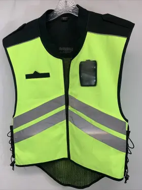 91-1207 Vega Mesh Safety Vest - Yellow High Visibility W Id Pocket Size S-l Reflective 91-1207 Vega Mesh Safety Vest - Yellow High Visibility W Id Pocket Size S-l Reflective