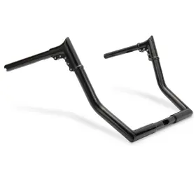 Vmfxb41 Veloforce-moto Harley 12 Inch Rise Adjustable Pullback Handlebar For Electra Glide 1996-2023 Black