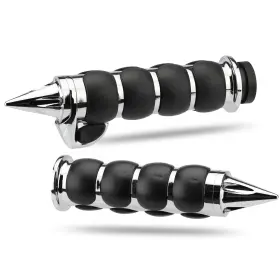 Gmp-12mhg038-hl999-ch-1-ld Vg 1 Inch Motorcycle Handle Bar Hand Grips For Harley Road King Softail Electra Glide