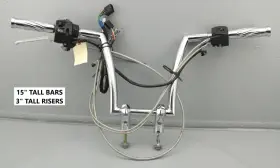 1018386-156 Victory 2013 Boardwalk 1 Inch Handlebar And Hand Control Grip Assembly Prewired Chrome 1018386-156 Victory 2013 Boardwalk 1 Inch Handlebar And Hand Control Grip Assembly Prewired Chrome