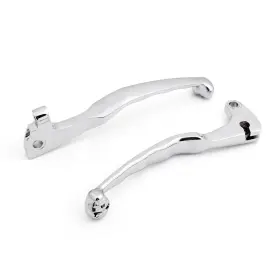 M542-a009-chrome Vipjq Brake Clutch Levers For Yamaha Xv 250 535 700 750 1000 1100 Us