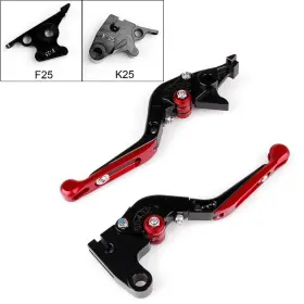 M543-a038-red Vipjq Adjustable Folding Extendable Brake Clutch Levers For Kawasaki Ninja 250r Red M543-a038-red Vipjq Adjustable Folding Extendable Brake Clutch Levers For Kawasaki Ninja 250r Red
