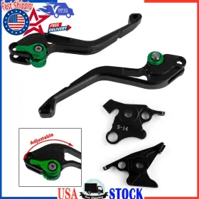 M543-b059-grn Vipjq New Short Clutch Brake Lever Fit For Suzuki Hayabusa/gsxr1300 2008-2017 Yu
