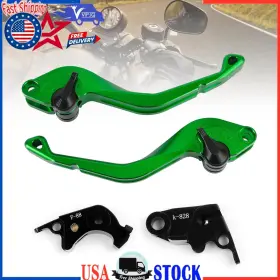 M543-d035-grn Vipjq Cnc Short Clutch Brake Lever Fit For Kawasaki Z750r Z1000 Zx10r Zx6r/636 Wr