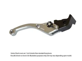 Lvb107 Vortex V3 2.0 Ti-silver Shorty Brake Lever