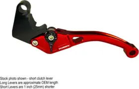Vtxlvc560r Vortex Lvc560r V3 2.0 Clutch Lever Red Adjustable Shorty