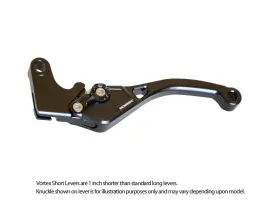 Lvc561 Vortex V3 2.0 Black Shorty Clutch Lever For Yamaha Models Lvc561 Vortex V3 2.0 Black Shorty Clutch Lever For Yamaha Models