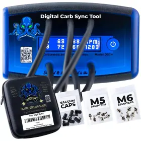 Digi-sync-2-4-6 Vortex Racing Digi Sync Ds3 Pro Digital Throttle Body Tool Fuel Injected Or Carburetor