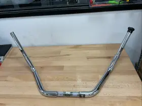 Wo517 Wild 1 Road Glide Bar - Chrome 1/4 Inch Chubby Handlebar Wo517 Wild 1 Road Glide Bar - Chrome 1/4 Inch Chubby Handlebar