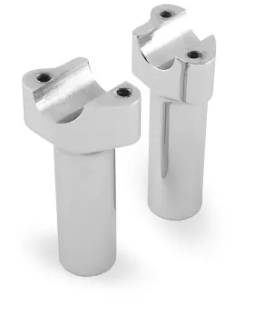 Wo526 Wild 1 4.5 Inch High Chubby Riser - Chrome Wo526 Wild 1 4.5 Inch High Chubby Riser - Chrome