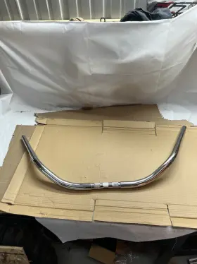 Wo550 Wild 1 Harley-davidson Softail Dyna Chubby Beach Bars 36 Inch Wide 1-1/4 3.5 Tall