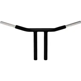 Wo563b Wild 1 Psyco Chubby 10 Inch Chopper T-bar Handlebar - Black Wo563b Wild 1 Psyco Chubby 10 Inch Chopper T-bar Handlebar - Black