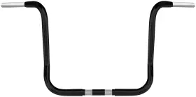 Wo576b Wild 1 1-1/4 Inch Chubby Bagger Ape Hanger Handlebar - 14 Black Wo576b Wild 1 1-1/4 Inch Chubby Bagger Ape Hanger Handlebar - 14 Black