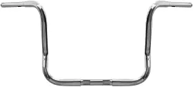 Wo577 Wild 1 1-1/4 Inch Chubby Bagger Ape Hanger Handlebar - 12.5 Chrome Wo577 Wild 1 1-1/4 Inch Chubby Bagger Ape Hanger Handlebar - 12.5 Chrome