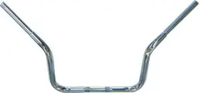 Wo579 Wild 1 1/4 Inch Chubby Low Bagger Handlebars - 9 Chrome Wo579 Wild 1 1/4 Inch Chubby Low Bagger Handlebars - 9 Chrome