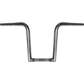 Wo612 Wild 1 - 1-1/4 Inch Chubby Outlawz Ape Hanger Handlebar 12 Chrome Wo612 Wild 1 - 1-1/4 Inch Chubby Outlawz Ape Hanger Handlebar 12 Chrome