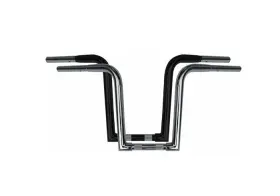 Wo614 Wild 1 1-1/4 Inch Chubby Outlawz Ape Hanger Handlebar - 14 Chrome