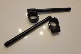 63-12-0250 Woodcraft 50mm/49.1mm Gsxr 1000 2001-2004 Clip-on Assembly Black - Manufacturer 63-12-0250 Woodcraft 50mm/49.1mm Gsxr 1000 2001-2004 Clip-on Assembly Black - Manufacturer