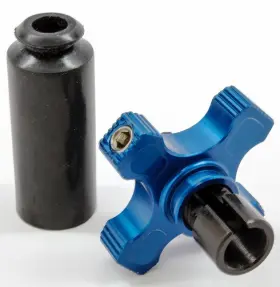 16-841 Works Connection Elite Perch Thumbwheel Blue 16-841 Works Connection Elite Perch Thumbwheel Blue