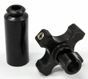 16-851 Works Connection Elite Perch Thumbwheel Assembly - Black 16-851 Works Connection Elite Perch Thumbwheel Assembly - Black