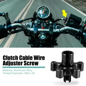 M8x1.25 X Autohaux 786527386758 8mm Brake Clutch Levers Adjuster Screw Bolt Motorcycle Atv Utv Black M8x1.25 X Autohaux 786527386758 8mm Brake Clutch Levers Adjuster Screw Bolt Motorcycle Atv Utv Black