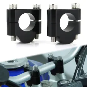 Xushwhr0301-25 Xitomer Handle Bar Risers Mount Clamp Adapter Fit For Ducati Multistrada 620 2005-2007 Xushwhr0301-25 Xitomer Handle Bar Risers Mount Clamp Adapter Fit For Ducati Multistrada 620 2005-2007