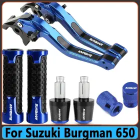Xurui Parts 650 2003-2018 For Suzuki Burgman Motorcycle Brake Clutch Lever Handle Grips Ends