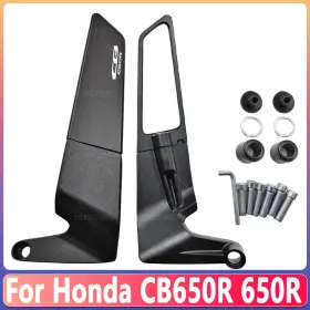 Xurui Parts Cb650r For Honda 650r Mirrors Stealth Winglets Mirror Rotate Adjustable