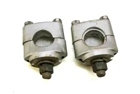 3rv-23441-01-00 Yamaha 00 Pw80 Handlebar Clamps 7/8 Inch