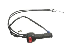 5vx263110000 Yamaha 2004 Fz6 S Right Handlebar Switch And Throttle Cable Grip Assy Oem
