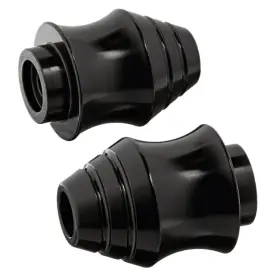 Aba-0ss56-20-55 Yamaha 2004-2024 R1 R6 Fz Mt Xsr New Oem Black Bar Ends